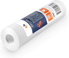 Aquaboon 1 Micron Whole House Sediment Filter 10 x 2.5 for RO & Well Water Filters Replacement Cartridges Compatible with AP110, WHKF-GD05, 6 Pack
