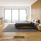 VOISEN Floor Register 4x10, 10 Pack Brown Floor Register Vents,Heavy Duty Steel Walkable Floor Vents,Vent Covers for Home Floor
