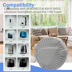 Hydro Cell A200 Humidifier Filter with Activated Carbon Compatible with BONECO & AIR-O-Swiss Ultrasonic Humidifier Water Maintenance, 3 Packs
