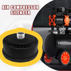 generic 1pcs 25mm/1Inch Air Compressor Noise Reducer Silencer Filter,Plastic Shell Round Muffler Filter, Black
