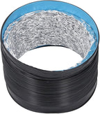 7in Dryer Vent Exhaust Duct Hose - 6.56ft Flexible Insulated Air Ducting for HVAC, Kitchens, Greenhouses & More - Heavy Duty Aluminum Foil with Steel Wire for Optimal Airflow