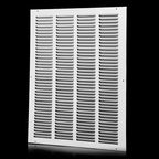 16x20 Return Air Grille(Duct Opening Size),Air Return Vent Cover,Flat Vent Cover,Rejillas De Aire Acondicionado Para Casa,Return Air Grilles,Outer Dimensions:17.75"Wx21.75"H(16"W x 20"H, Duct Opening)