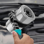 DURATECH Anti-Slip Small Swivel Oil Filter Wrench, Oil Filter Removal Tool Fits Filters 2-3/4" to 3-1/4", Ideal for Car Repair Tools