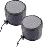 Duct Filter Vent Cover – Planting Ventilation Fitting, 2 Pieces Flexible Ducting Cover | Indoor Greenhouse Airflow Control, Laundry Vent Replacement, Outdoor Kitchen RV Tent Exhaust Protection Accesso