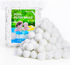 AQUASTRONG Pool Filter Balls for Sand Filters, 1.5 lbs Reusable Pool Sand Filter Balls (Replaces 50 lbs of Sand), Efficient Water Filtration Pool Filter Balls for Swimming Pools, Filter Pumps
