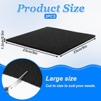 2 Pack Aquarium Bio Sponge Filter Pad, 40 PPI Fish Tank Filter Foam Sponges Filter Media Foam Sponges Cut-to-Size Foams for Fish Tank Ponds (9" x 9" x 0.5")