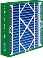 Filterbuy 20x21x5 Air Filter MERV 13 Optimal Smoke & Allergy Defense (2-Pack), Electrostatic Pleated HVAC AC Furnace Filters Replacement for Lennox and Electro-Air (Actual Size: 19.88 x 20.50 x 4.38)