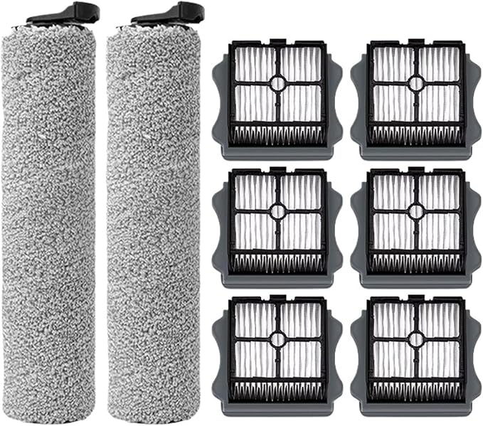 Compatible for TINECO IFloor 3 S3 ，Cordless Wet Dry Floor Washer Handheld Vacuum Roller Brush Filter Spare Parts(8)