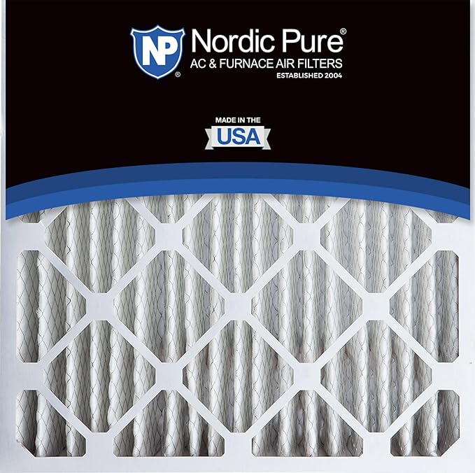 Nordic Pure 20x20x5 (Actual Size: 19 5/8 x 19 7/8 x 4 3/8) Honeywell/Lennox Replacement MERV 14 Air Filter 1 Pack