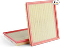 2-Pack CA7440 Engine Air Filter Fits for Infiniti QX56 2004-2010, Jeep Grand Cherokee 1993-2004, Grand Wagoneer 1993, Armada 2005-2015, Pathfinder 2005-2012 Air Filter Car Accessories