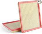 2-Pack CA7440 Engine Air Filter Fits for Infiniti QX56 2004-2010, Jeep Grand Cherokee 1993-2004, Grand Wagoneer 1993, Armada 2005-2015, Pathfinder 2005-2012 Air Filter Car Accessories