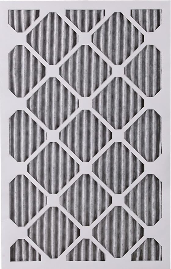 Nordic Pure 12x25x1 (Actual Size: 11 3/4 x 24 3/4 x 3/4) Furnace Air Filters MERV 10 Pleated Plus Carbon 4 Pack