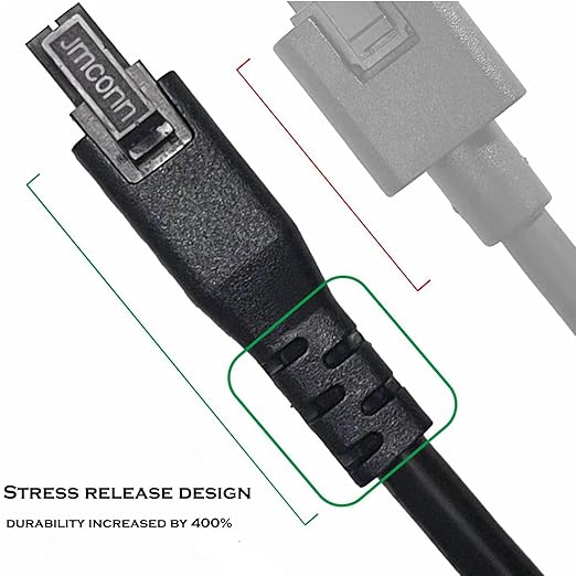 Extension Cable for Bambu Lab AMS Lite,1M 4-pin Extension Cable with Magnetic Ring Filter for Bambulab A1/A1mini 3D Printer (Not for X1 P1)
