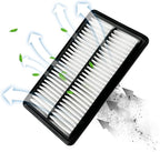 2Pcs Cabin Engine Air Filter Kits JM802 JM1722 Fits for 2021-2025 TLX 2.0L, 2018-2025 Odyssey, Replacement for CF11182, CA12061, 80292TF0G01, 17220-5J6-A10