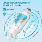 ICEPURE Alkaline DA97-17376B Refrigerator Water Filter Replacement for Samsung HAF-QIN/EXP, DA97-08006C, WD-F45, WS645A RS27T5200SR RS22T5201SR RF28R7201SR RF32CG5400SR RF23M8070SG, Enhances PH, 3Pack