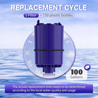 RF3375 Compatible with All PUR, fit for RF-9999,RF3375,PUR PLUS Faucet Filtration Systems,FM-2500V, FM-3700, PFM400H, PFM350V water filter,6 Pack,By YPMQY