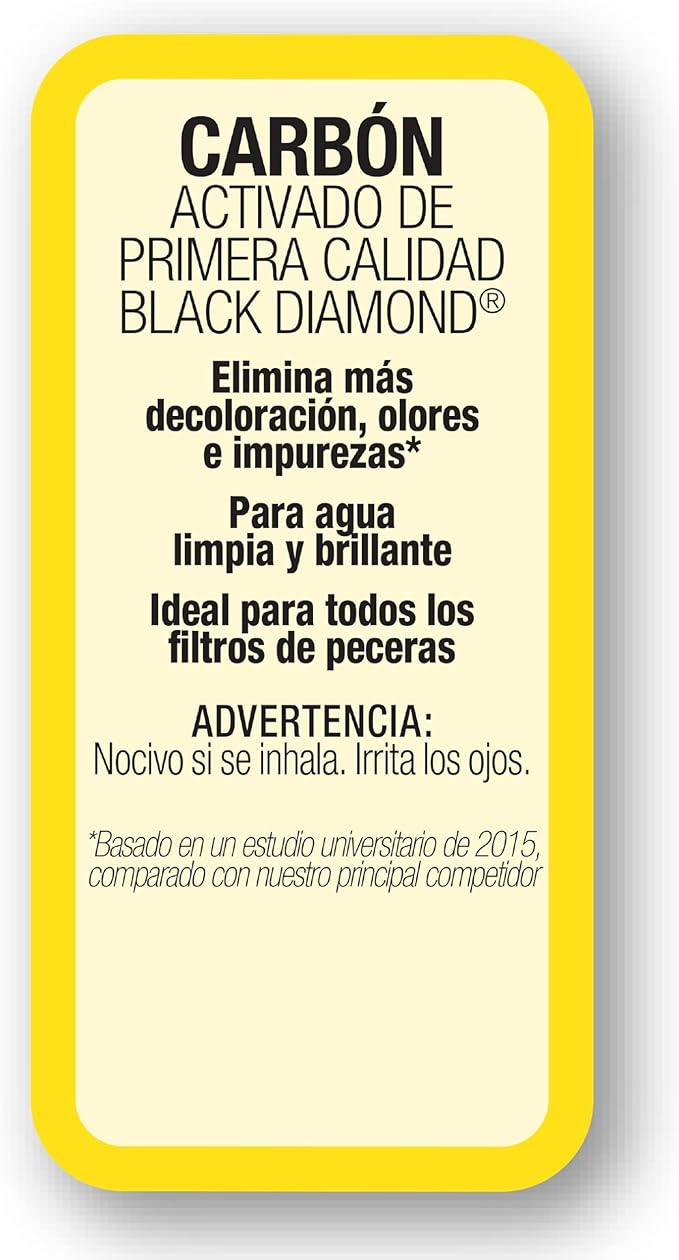 Marineland Black Diamond Premium Activated Carbon, Filter Media for Aquariums, 40 Ounces