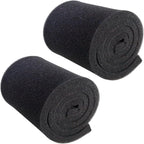 AQUANEAT 2 Pack Aquarium Bio Sponge Filter Media Pad Cut-to-Size Open Cell Foam Sheet for Fish Tank Sump (72" x 12" x 1")
