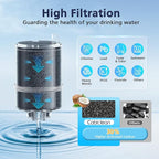 3 Pack Water Filter Replacement Compatible with All PUR®, PUR®PLUS Faucet Filtrat-ion Systems, Pur® RF-9999® Faucet Water Filter, High Efficiency Filtration and 18-Month Value, NSF Certified, Blue