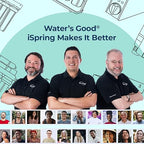 iSpring PFAS & Heavy Metal Whole House Water Filter System, Also Reduces Chlorine, Hydrogen Sulfide, Odor, Bad Taste, SGS-Tested Reducing up to 99% of PFAS, 1” Inlet/Outlet, Model: WGB22B-PFKS
