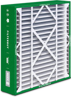 Filterbuy 24x25x5 Air Filter MERV 8 Essential Dust & Allergy Defense (2-Pack), Electrostatic Pleated HVAC AC Furnace Filters for Carrier FILXXCAR0024, Maytag & More (Actual Size: 23.63 x 24.69 x 4.25)