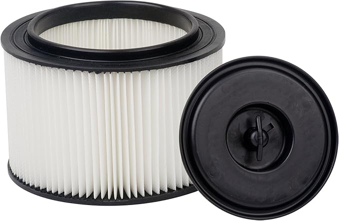 Vacmaster 4 Gallon Washable Cartridge Filter & Retainer, VFCF