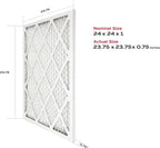 True Blue 324241.4 Allergen 24-Inch by 24-Inch by 1-Inch Air Filter, 4-Pack