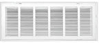 Venti Air Steel Return Air Filter Grille with MERV 11 Filter Pre-Installed - Removable Face/Door for 1 inch Filters - HVAC Duct Cover Grill (2-3 Business Day Delivery) (HFG3014F)