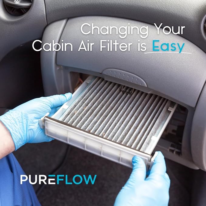 PureFlow Cabin Air Filter PC4068X | Fits 2011-2019 Ford Explorer, 2009-2019 Taurus, Flex, 2019-2023 Chevrolet Aveo, 2013-2019 Ford Police Interceptor Utility, 2010-2016 Lincoln MKS