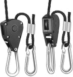 iPower 6 Inch 442 CFM Inline Fan Filter 25 Feet Ducting Combo with Variable Speed Controller & Rope Hanger for Grow Tent Ventilation, Silver