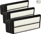 BOSCH 5146WS Workshop Engine Air Filter - Compatible with Select Acura TSX; Honda Accord (Pack of 3)