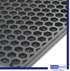PUREBURG Replacement Filter Set Compatible with RabbitAir BioGS 2.0 Ultra Quiet Model SPA-550A & SPA-625A Air Purifiers,2-Pack H13 True HEPA + Activated Carbon Filter