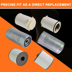 Oil Filter and Fuel Filter Water Separator Set Compatible with Ram 2500 3500 4500 5500 2019 2010 2011 2022 6.7L Diesel Replaces# 68436631AA 68157291AA 5083285AA