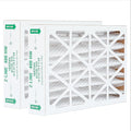 Glasfloss ZL 16x25x4 MERV 10 Air Filter Honeywell FC100A1029 Replacement Air Cleaners. 2 Pack. Exact Size: 16 x 24-7/8 x 4-3/8
