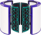TP04 Replacement Filter for Dyson Air Purifier TP04 HP04 DP04 Pure Cool Fan Hot Tower Fan, 360 Combi Glass HEPA + 2-in-1 HEPA Filters for TP04 Tower Purifying Fan