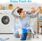 Dryer Filter Replacement - Compatible with Better Vent Indoor Dryer Vent Systems - Portable Indoor Dryer Filters - MERV 7 Double Filtration (24-Pack)
