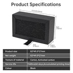 2Pcs 3D Printer Activated Carbon Air Filter Cartridge Fit for Bambu Lab X1C/P1P/P1S/X1/X1E, Air Purifier Filter Replacement Easy to Install 3D Printer Accessories