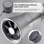 Grow Tents Vent - Dustproof Duct Filter, Flexible Vent Cover Tent with Two Pieces, Indoor Accessory Greenhouse Laundry Kitchen Rv, Grow Ten Covers for Plant Tent Airflow Control X0.39 Inches