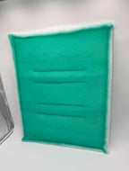 Paint Booth Intake Air Filter Panel, Crossdraft Spray Booth Filter Pad (20/case, 25" x 20")