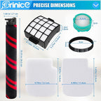 AZ3002 Filter Replacement Part for Shark Stratos DuoClean PowerFins HairPro Upright Vacuum AZ3000 AZ3000C AZ3000W AZ3002C, 1 Brushroll 2 Filters 4 Foam & felt Filter 4 odor neutralizer 2 Belts