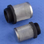 Durable 304 Stainless Steel Water Filter Screen - 1/2" to 2" External Thread for Aquariums, Ponds, Hydroponics(10Pcsx3/4In)