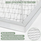 708732 24x12x1 Electrostatic Outer Air Filter Compatible with JET AFS-1000B & AFS-1000C Filtration Systems, 2 Pack, with A Roll of Sealing Sponge Tape