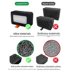 WALFRONT 2PCS Air Filter Activated Carbon Filter Cartridges Replacement for X1 P1S Series 3D Printers with Low VOC Emissions for Cleaner Air