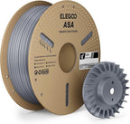 ELEGOO ASA Filament 1.75mm Gray 1KG, UV & Weather Resistant 3D Printer Filament for Outdoor Functional Parts, High Impact Strength Engineering Grad 1kg Spool (2.2lbs) Fit for FDM Printers