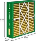 Filterbuy 20x25x5 Air Filter MERV 11 Superior Pet & Allergy Defense (3-Pack), Pleated HVAC AC Furnace Filters for Amana, Coleman, Goodman, Maytag, York, and More (Actual Size: 20.19 x 25.31 x 5.25)