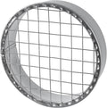 Repa Market Ø5 Inch Duct Cover – Galvanized Steel Round Duct Cap with Mesh Screen – HVAC Exhaust or Intake Vent – Exterior Pipe Air Outlet – Spiral Ventilation Ducting Metal End Plug