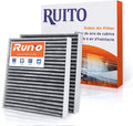 RUITO Cabin Air Filter, Fits 2016-24 Civic, 2017-24 CR-V, 2009-20 Fit, 2016-24 HR-V, 2010-22 Insight, 2018-24 Odyssey, 2019-24 RDX, 2021-23 TLX, 2022-24 MDX, Replacement for CF11182