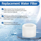 12-Pack Humidifier Premium Replacement Filters for LEVOIT Superior 6000S Smart Evaporative Humidifier + 6-Pack Top Fill Humidifier Filters Replacement, Gray