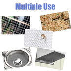 Stainless Steel Mesh Screen 12 Mesh No Rust Sturdy Metal Wire Mesh Easy to Work Heat Resisting Woven Mesh for Vent Garden Window Screen Cage DIY Projects