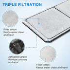 HiTauing 8 Packs PF-S Filter Cartridge for PF10 Power Filters, Only Fit to Model PF10 Power Filters